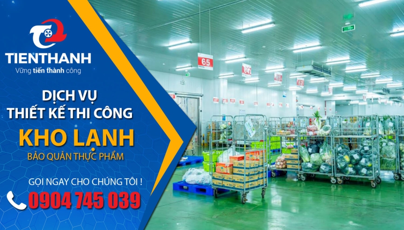 Báo giá lắp đặt kho lạnh bảo quản Thực phẩm tại Bình Dương