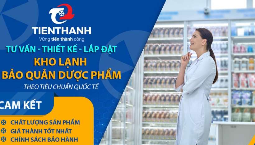 Tithaco Báo giá lắp đặt kho lạnh bảo quản dược phẩm tại Bình Dương