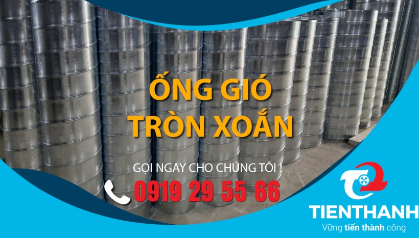 Tithaco địa điểm sản xuất ống gió tròn xoắn chất lượng cao giá tốt tại TP.HCM