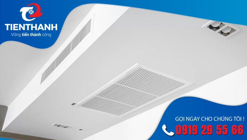 Quy trình thi công máy lạnh giấu trần nối ống gió chuẩn kỹ thuật