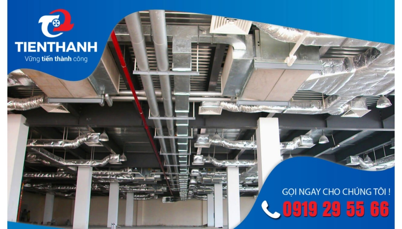 Vai trò của tiêu âm và chống rung trong thi công hệ thống ống gió