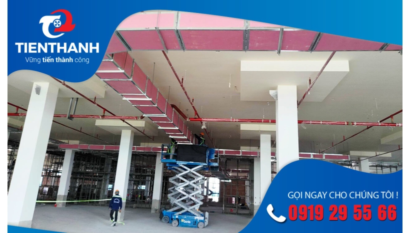 Thi công ống gió chống cháy: yêu cầu vật liệu và quy trình lắp đặt