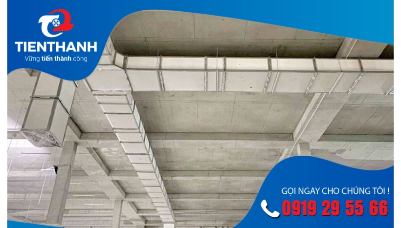 Kinh nghiệm thực tế khi thi công hệ thống ống gió trong nhà xưởng công nghiệp